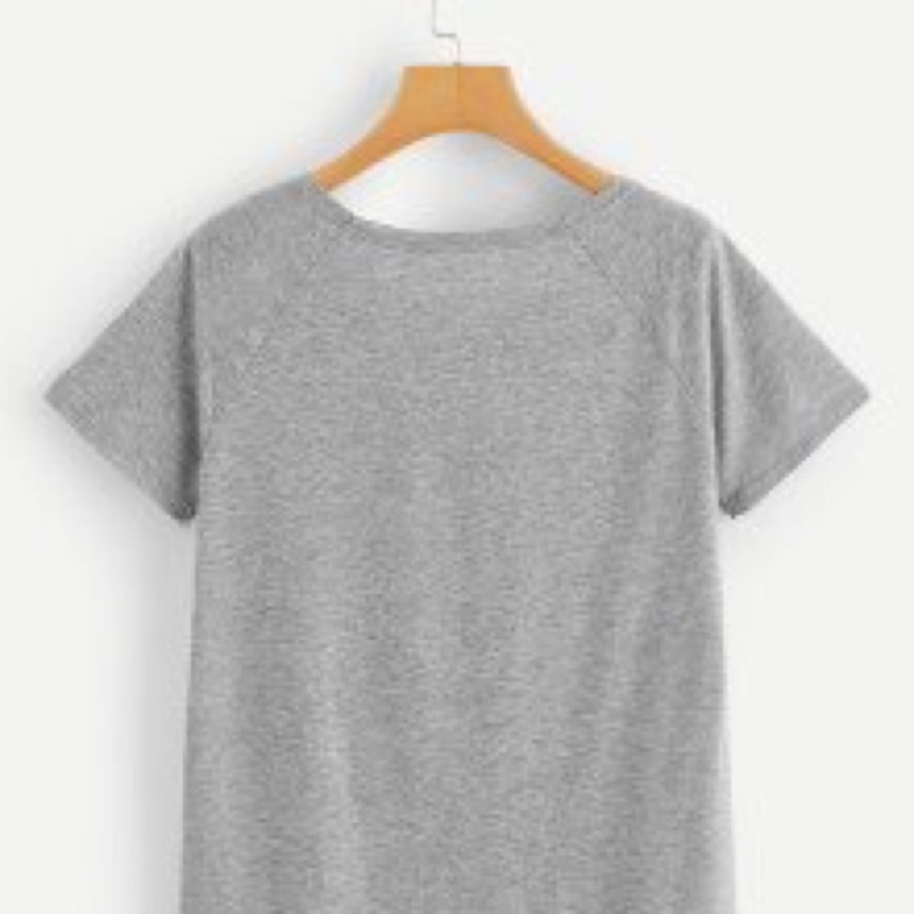 Sequined Lounge Tee - Picture 2 of 4
